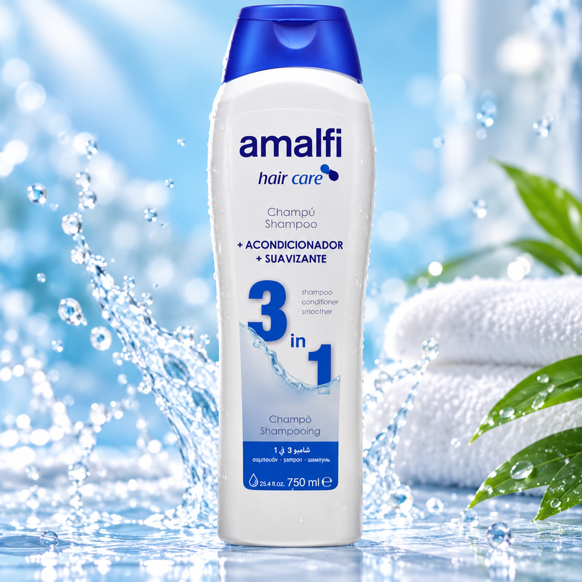 Champú 3 en 1 Amalfi 750 ml