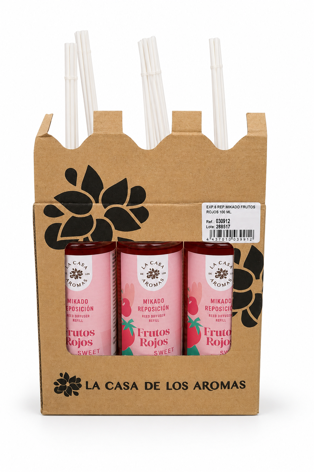 Difusor de Varillas Frutos Rojos — Tu Casa Siempre Perfecta