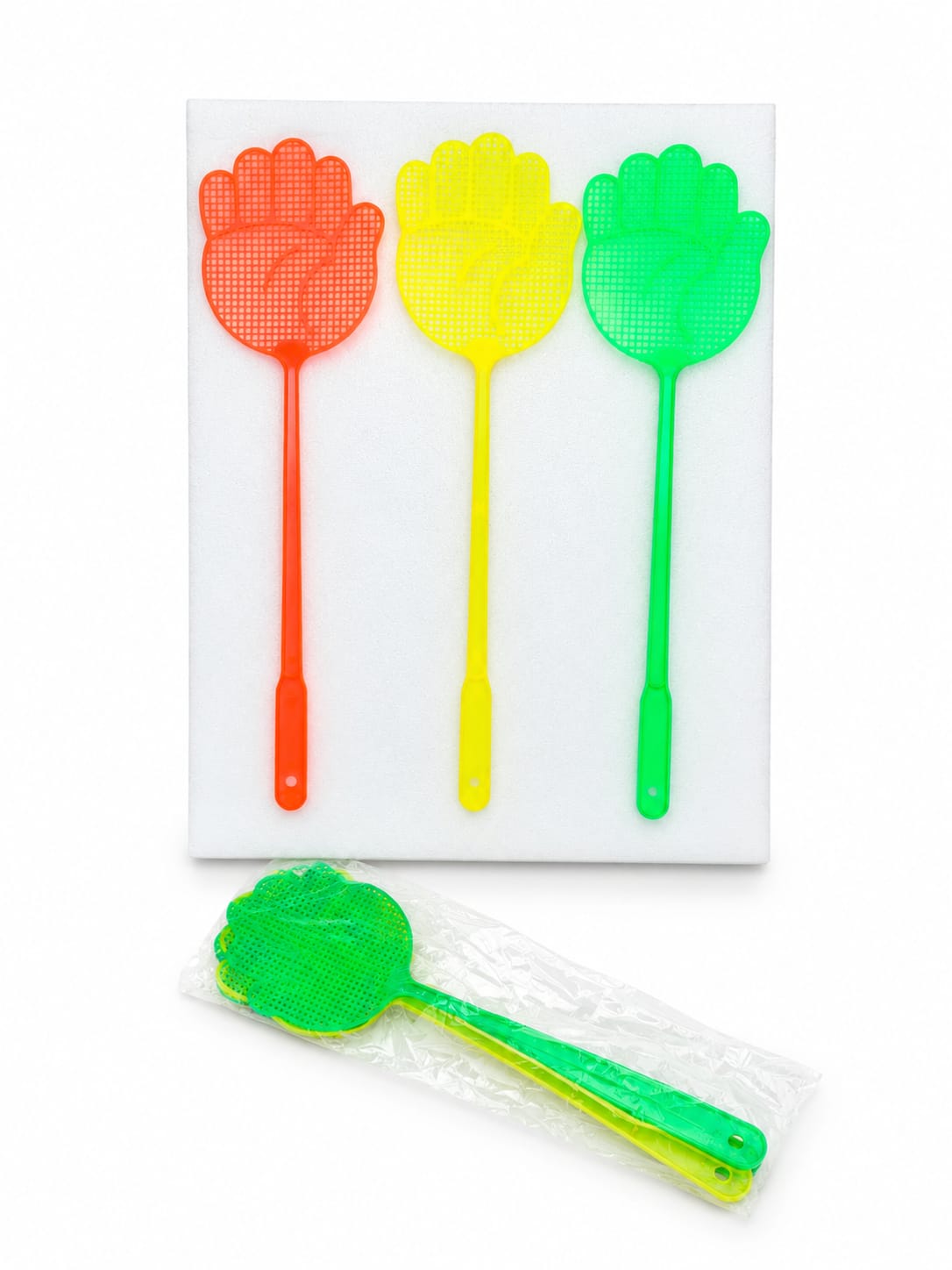 Matamoscas de Plástico — Colores Surtidos