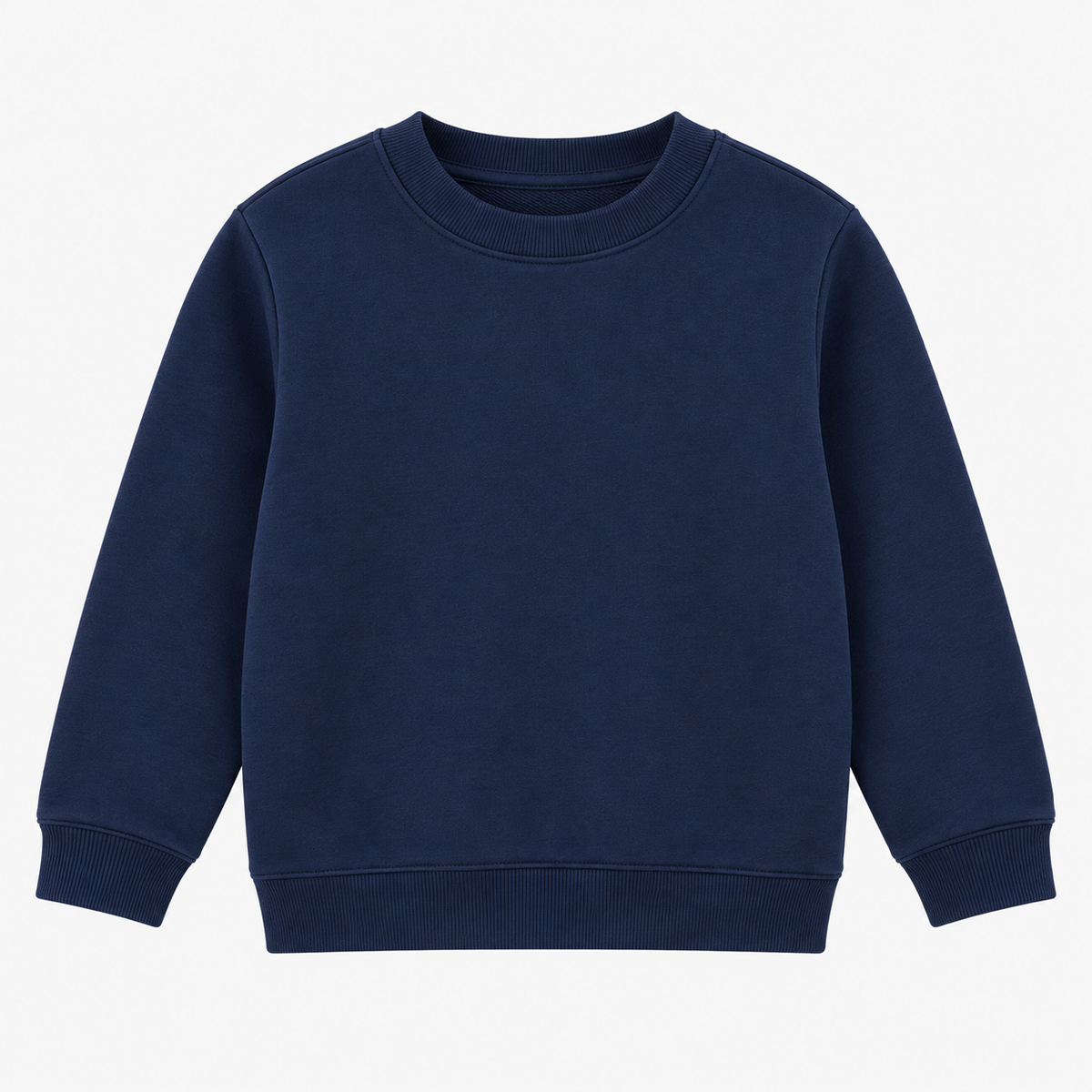 Sudadera Básica Infantil Personalizada sin Capucha – Niño y Niña