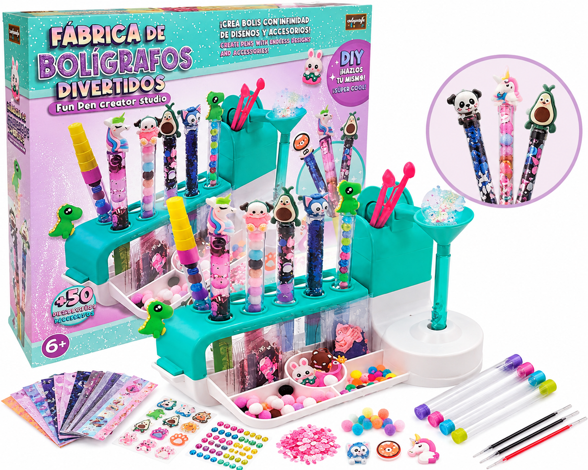 Fábrica de Bolígrafos Divertidos – Fun Pen Creator Studio