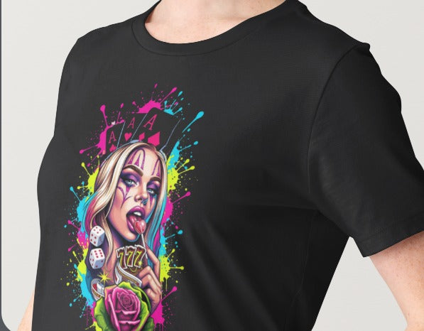 🎨🔥 Camiseta Urban Art – Diseño Graffiti