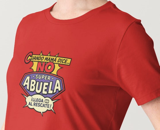 👵💥 Camiseta “Super Abuela al Rescate”
