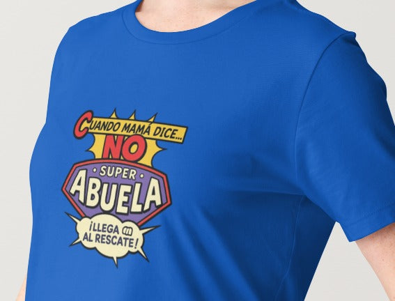 👵💥 Camiseta “Super Abuela al Rescate”