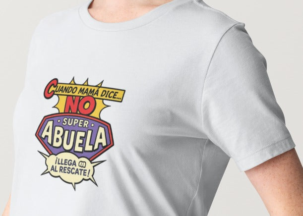 👵💥 Camiseta “Super Abuela al Rescate”