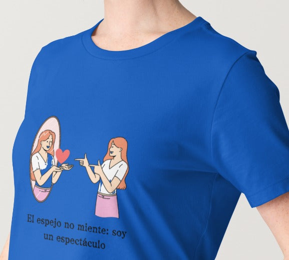 Camiseta Mujer “Soy un Espectáculo” — Frase Divertida para las que Brillan