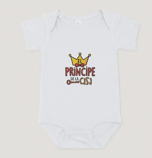 👶 Body Bebé “Príncipe de la Casa”