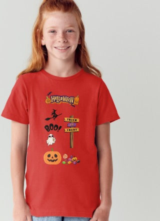 Camiseta Halloween Niños – Tallas 12 a 16 años