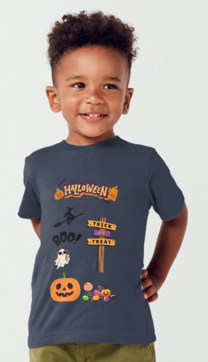 Camiseta Halloween Niños – Tallas 2 a 12 años
