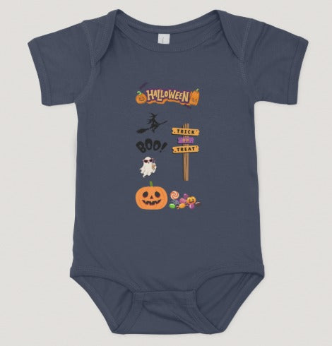 Body Halloween Bebé – Tallas 0 a 12 meses