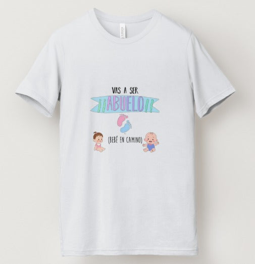 Camiseta "Vas a Ser Abuelo/a" – Bebé en Camino