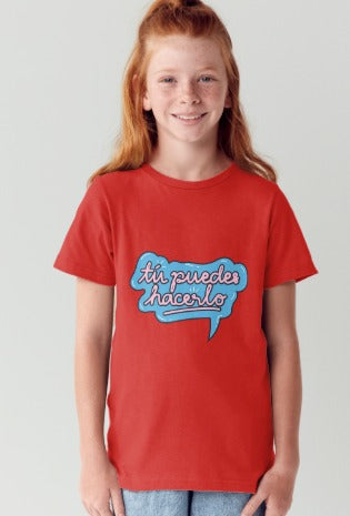 Camiseta «Tú Puedes Hacerlo» | Niños y Niñas (12-16 años)