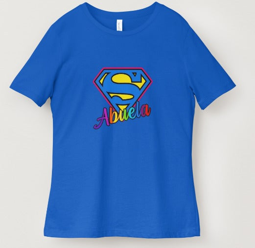 Camiseta «Superabuela» | Mujer | 4 Colores