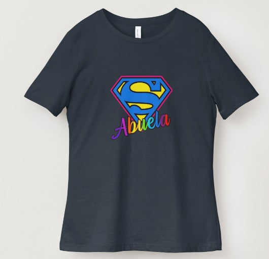 Camiseta «Superabuela» | Mujer | 4 Colores