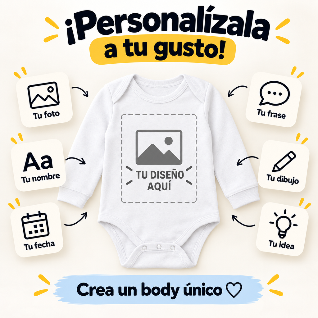 Body Personalizado con Tu Diseño