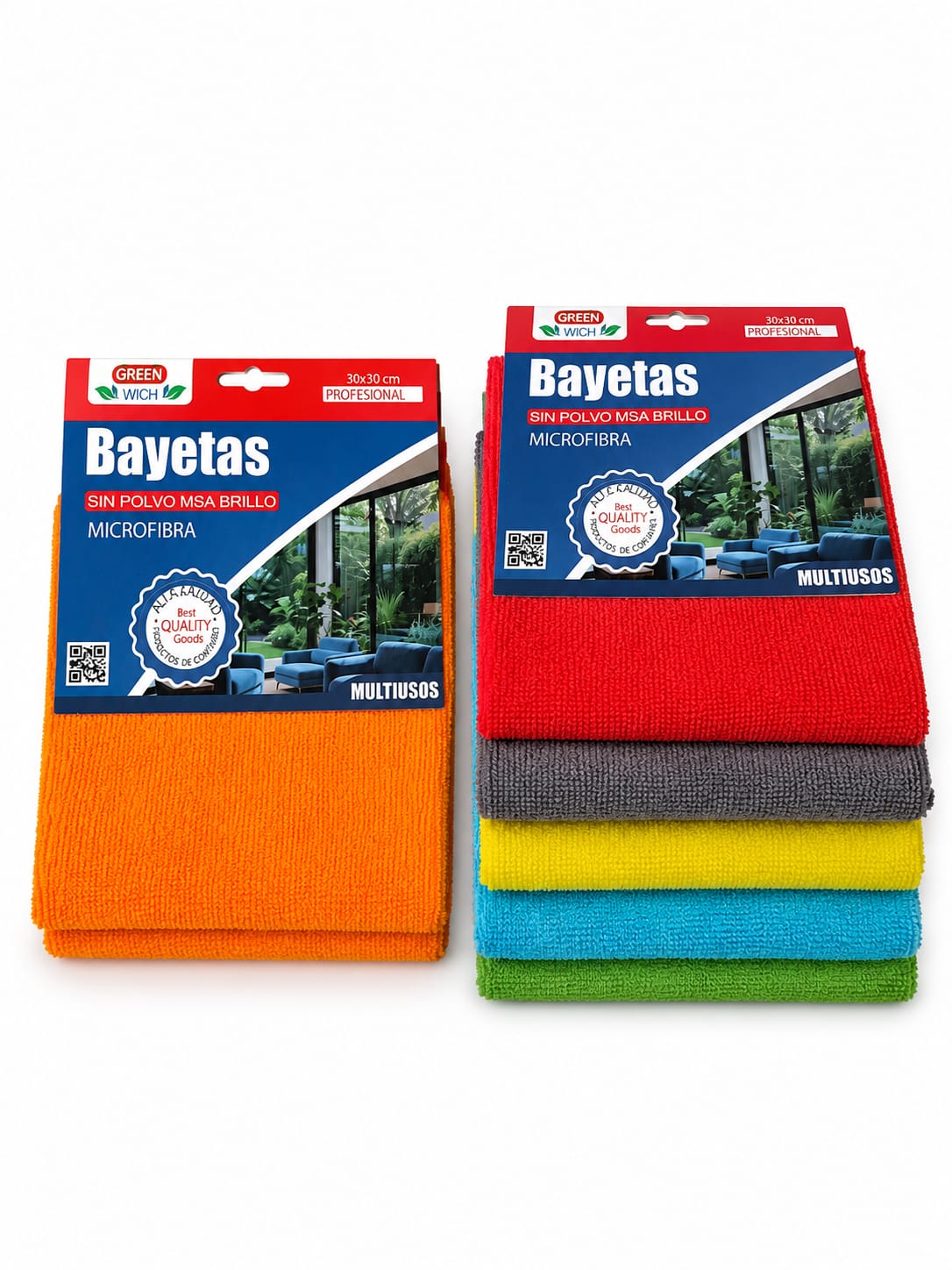 Bayetas microfibra