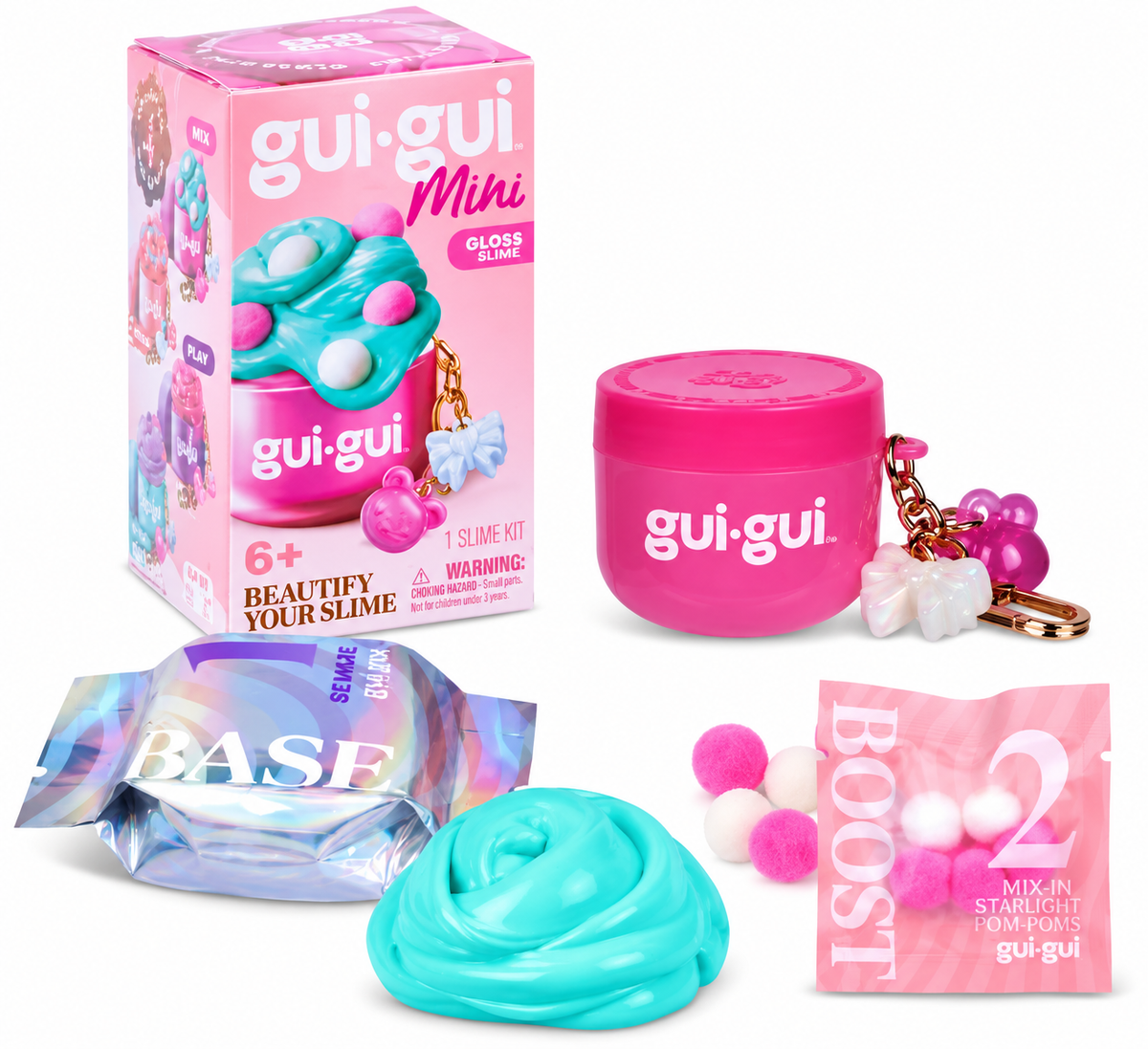 Gui Gui Mini Gloss Slime – Kit para Crear y Personalizar Slime
