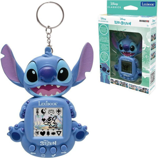 Mascota Interactiva Disney Stitch con Llavero – Lexibook 29.95€