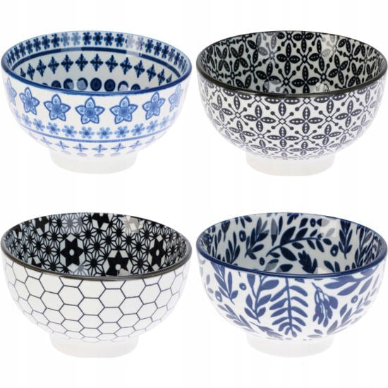 Bol de Porcelana Estampado 11,5 x 6 cm – Diseños Surtidos