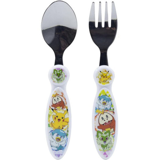 Set de Cubiertos Infantiles 2 Piezas – Cuchara y Tenedor